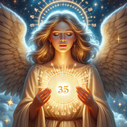 Rassicurazioni angeliche del numero 35