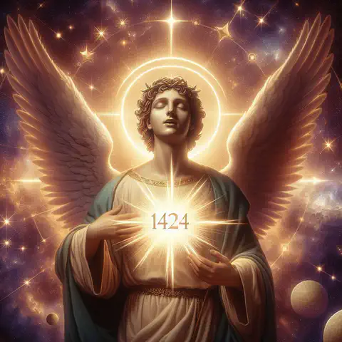 Gli angeli ti inviano un messaggio attraverso il numero 1424