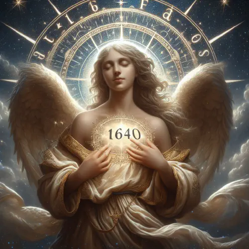Il messaggio di 1640 dall'orologio celeste