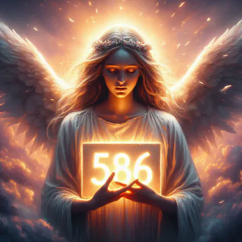 Il mistero nascosto dell'angelo numero 586